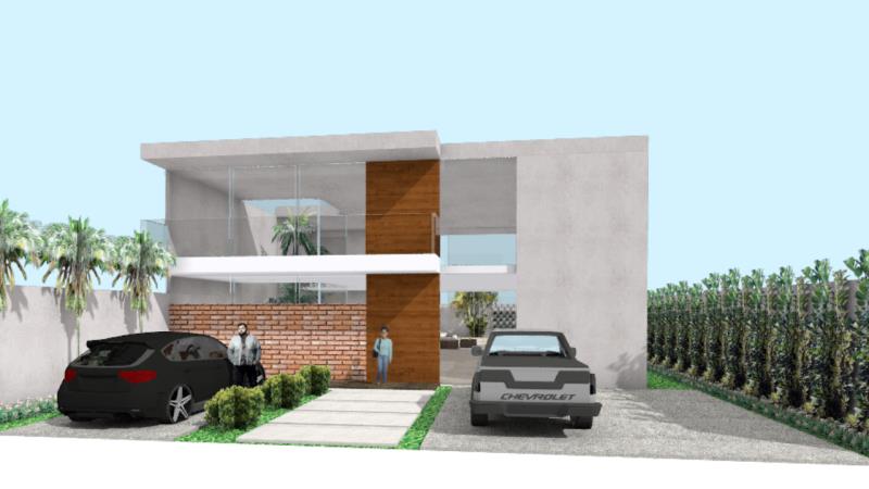 Diseño residencial completo en 3D en Visual Plan
