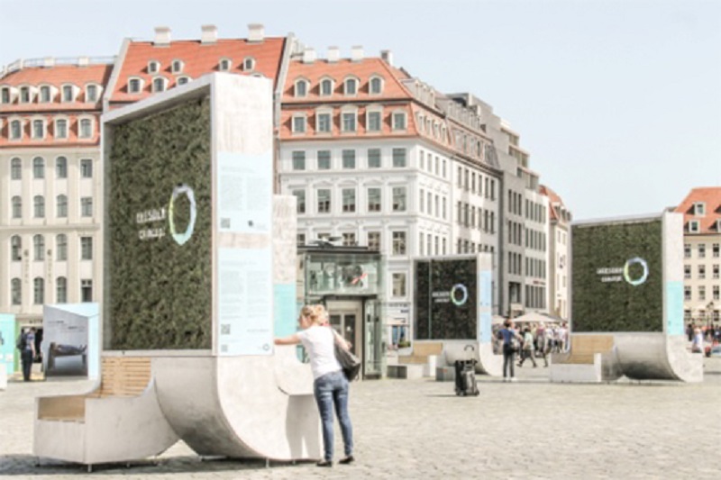 Propuesta de City Tree en Desdren, Alemania