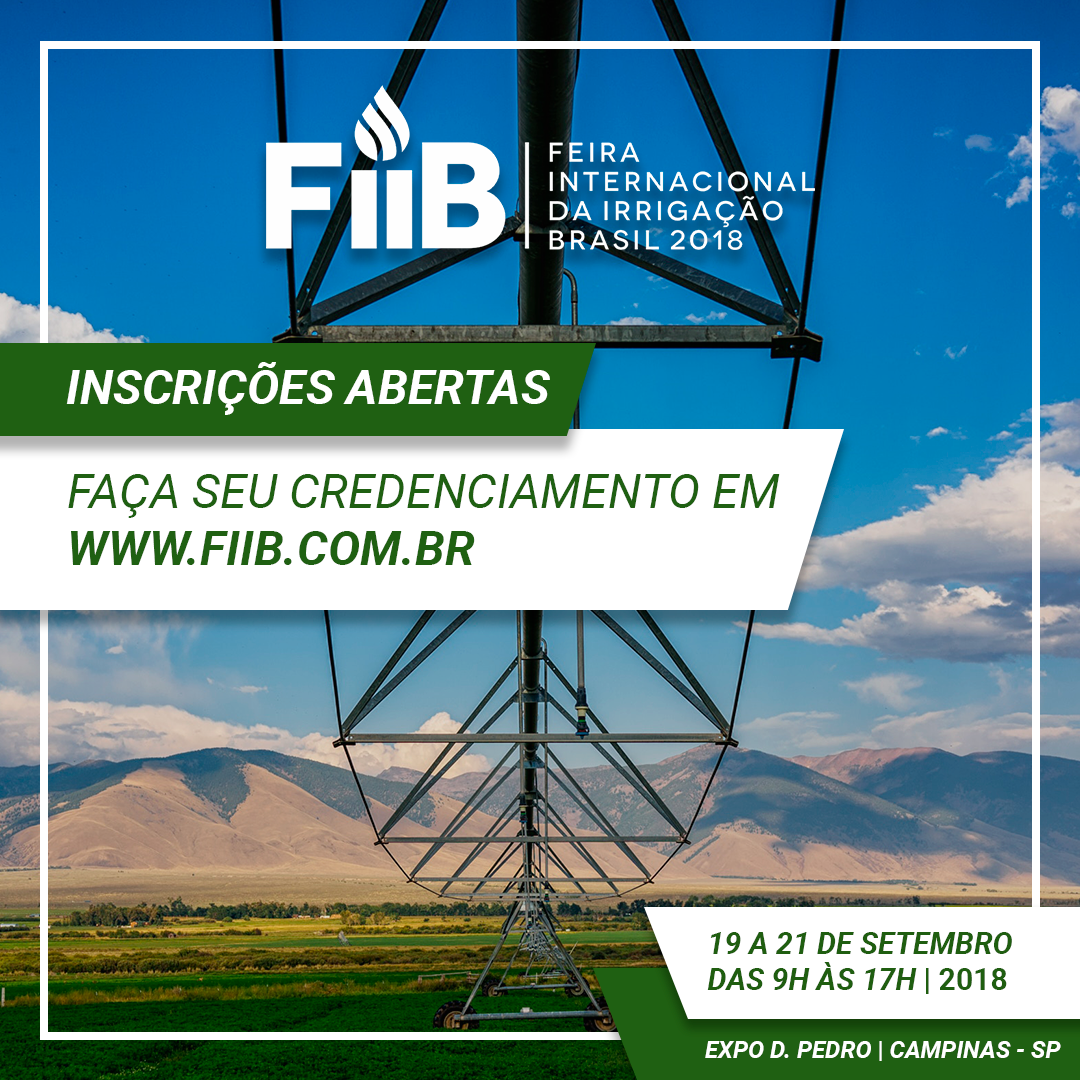 FIIB 2018 - Feria Internacional de Riego Brasil